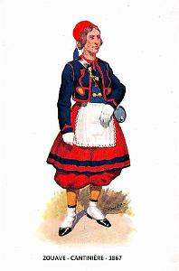 24- Alger - Casbah - Musee Franchet d'Esperey - Zouave - Cantiniere - 1867